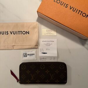 Louis Vuitton Monogram Clemence Wallet